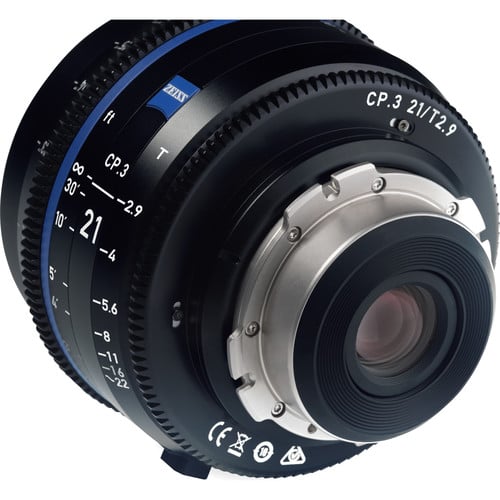 Ống Kính Cine Zeiss CP.3 21mm T/2.9 Ngàm Canon EF/Feet